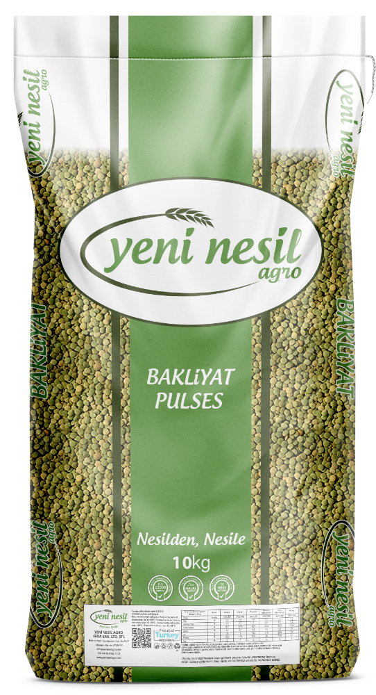 Yeşil Mercimek 10 kg